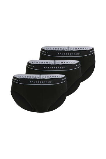 BALDESSARINI 3er-Pack Slips schwarz