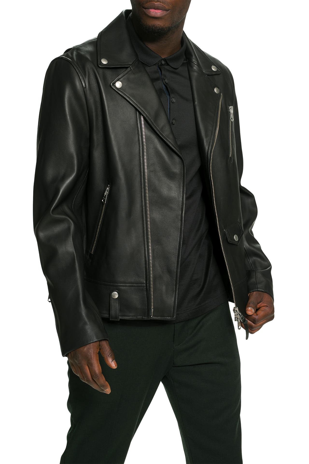 MACKAGE Lederjacke Fenton schwarz gunstig online kaufen Outletcity