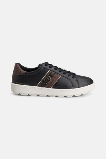 GEOX Sneaker 'Spherica Ecub' schwarz