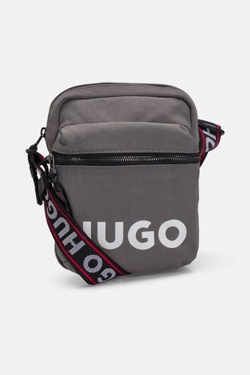 HUGO Umhängetasche 'Ubert' grau