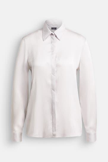 EMPORIO ARMANI Casual-Bluse perlmutt