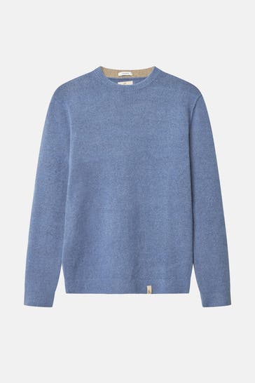 COLOURS & SONS Strickpullover azurblau