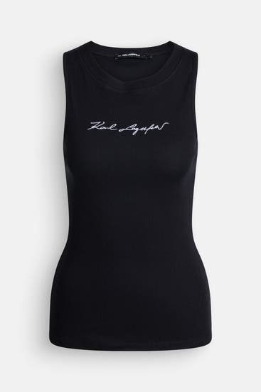 KARL LAGERFELD - Top schwarz