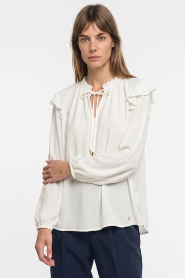 LA MARTINA Blusenshirt ecru