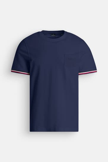HECHTER Paris T-Shirt dunkelblau