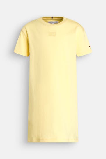 TOMMY HILFIGER Kleid gelb