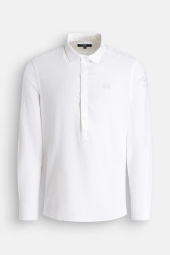 LA MARTINA Leinenmix-Hemd weiß