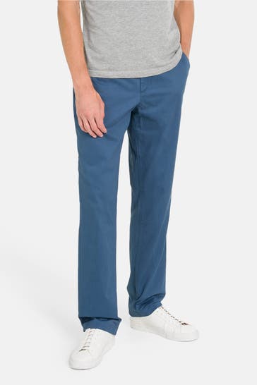 TOMMY HILFIGER Stoffhose 'Denton' azurblau