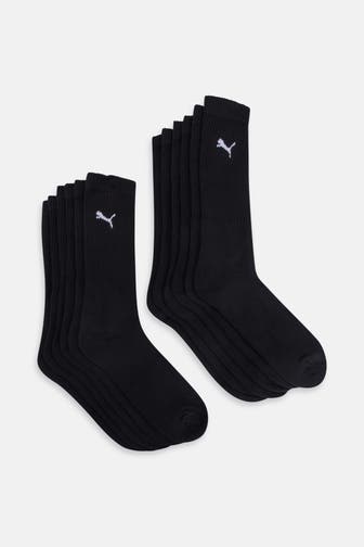 PUMA 12er-Pack Strümpfe schwarz