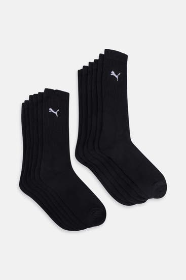 PUMA - 12er-Pack Strümpfe schwarz
