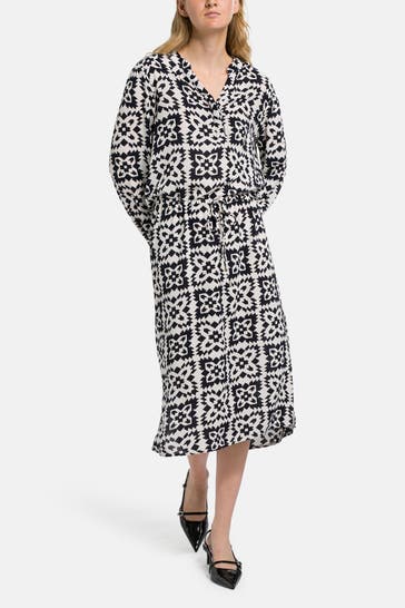 SOAKED Kleid 'Zaya' gemustert