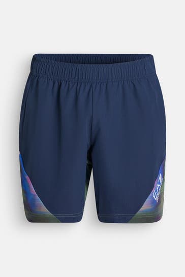 EA7 Funktions-Shorts navy