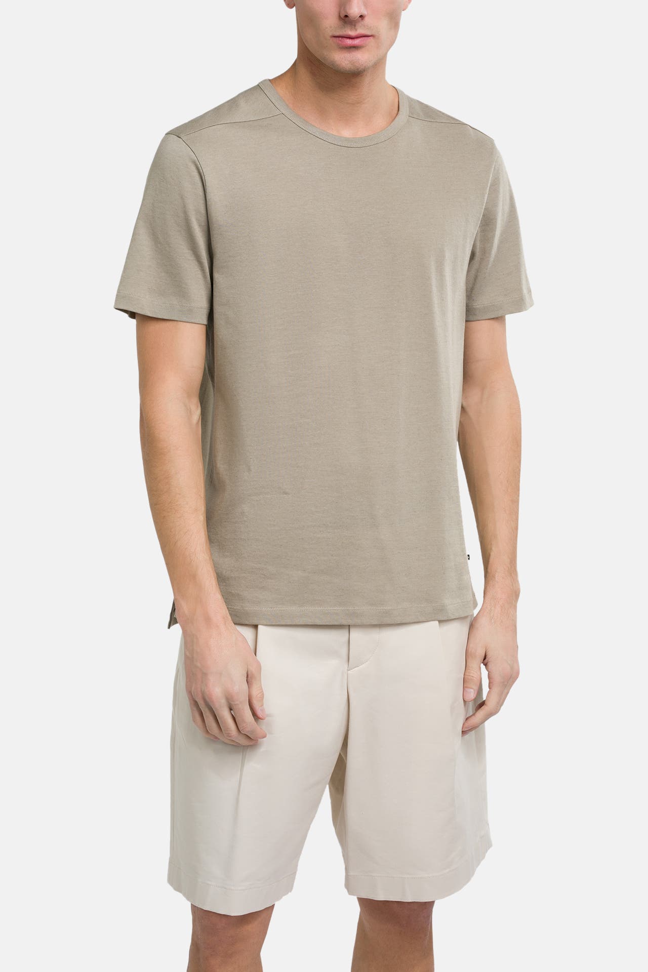 BOSS T-Shirt 'P-Tiburt' greige, Bild 1