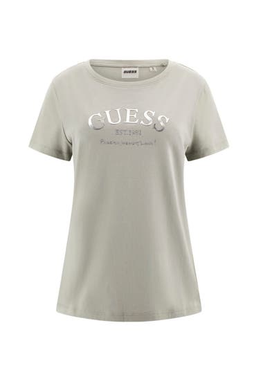 GUESS - T-Shirt hellgrau