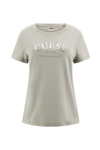 GUESS T-Shirt hellgrau