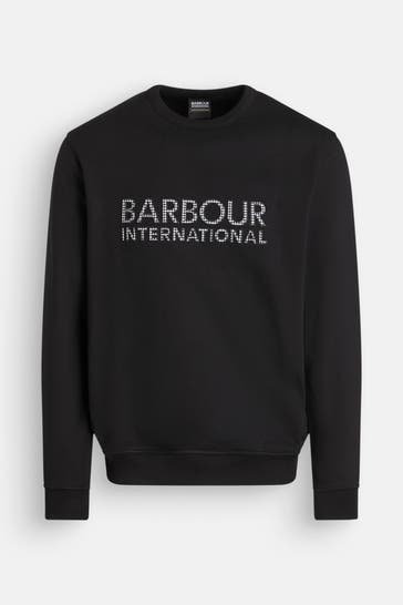 BARBOUR INTERNATIONAL Sweatshirt schwarz