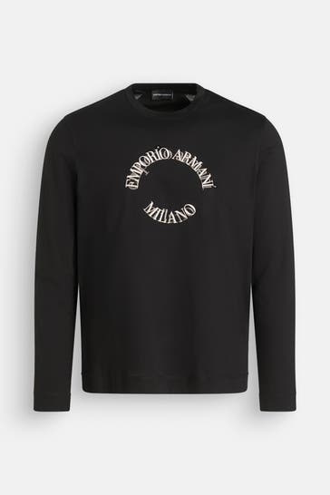 EMPORIO ARMANI Longsleeve schwarz