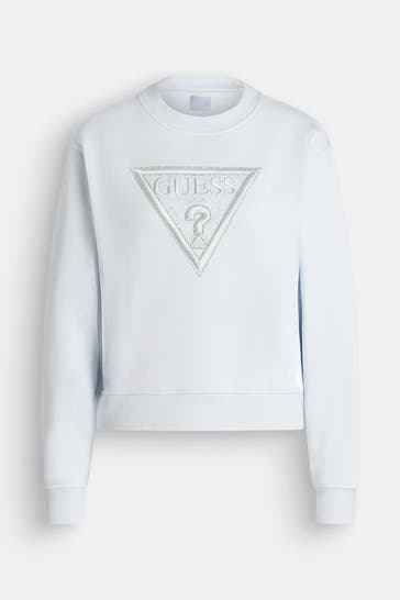 GUESS Sweatshirt eisblau