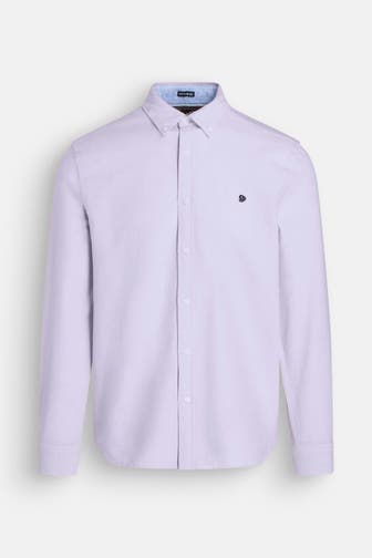 SUPERDRY Casual-Hemd taubenblau