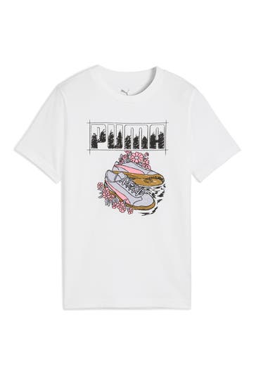 PUMA T-Shirt weiß