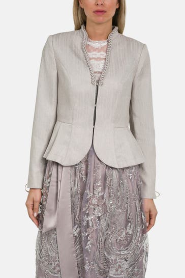 KRÜGER Trachtenjacke 'Catria' hellgrau