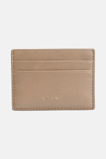 GANT Kartenetui hellbraun