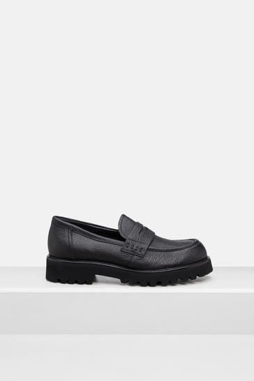 AGL Loafer 'Tocksins' schwarz