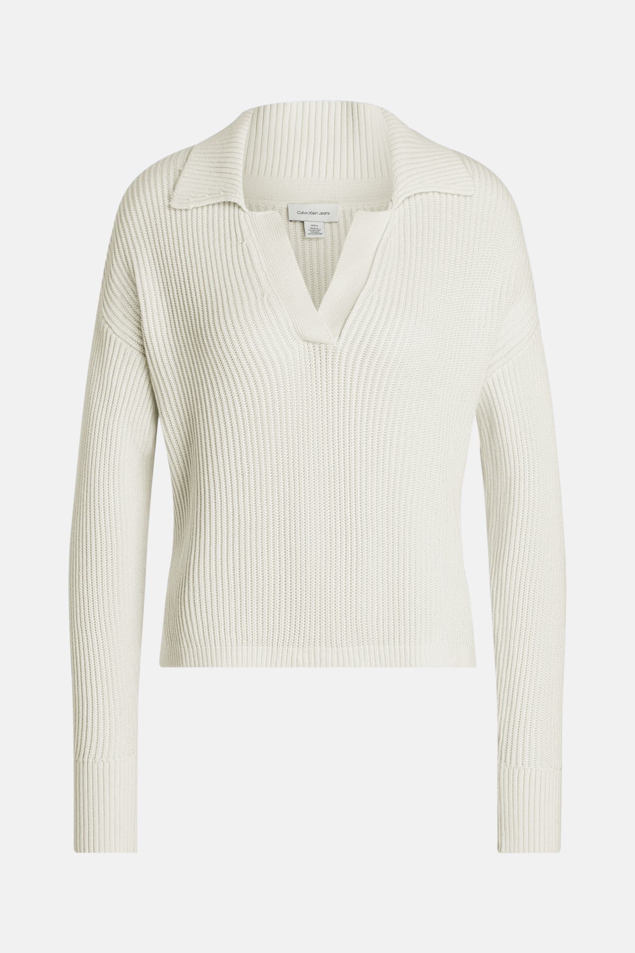 CALVIN KLEIN Strickpullover ecru, Bild 1