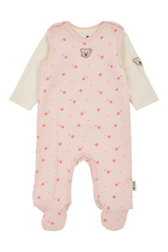 STEIFF Set Strampler + T-Shirt gemustert