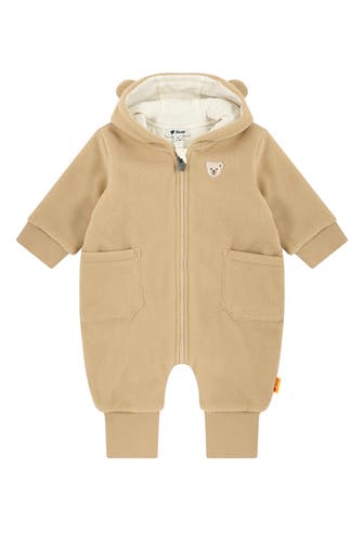 STEIFF Strampler hellbraun