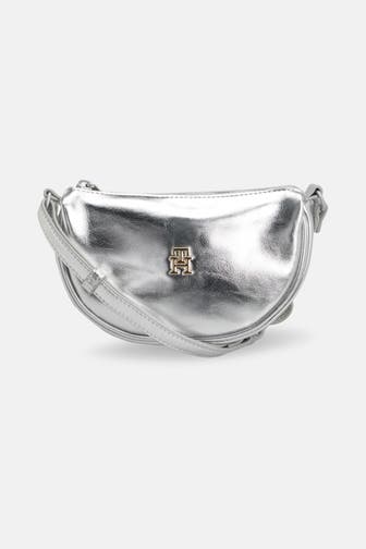 TOMMY HILFIGER Umhängetasche silber