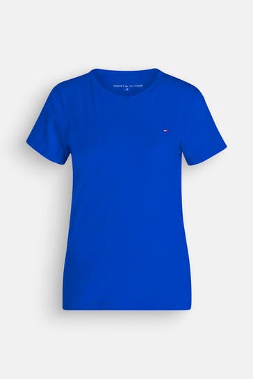 TOMMY HILFIGER T-Shirt königsblau