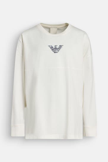 EMPORIO ARMANI Longsleeve creme