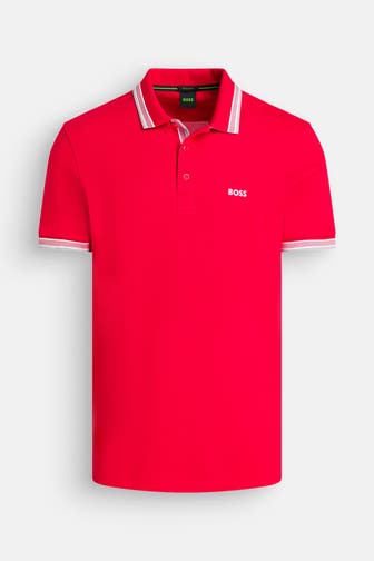 BOSS Polo-Shirt 'Paddy' rot