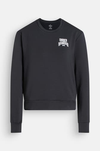 UNDER ARMOUR Longsleeve 'Rival Terry' schwarz