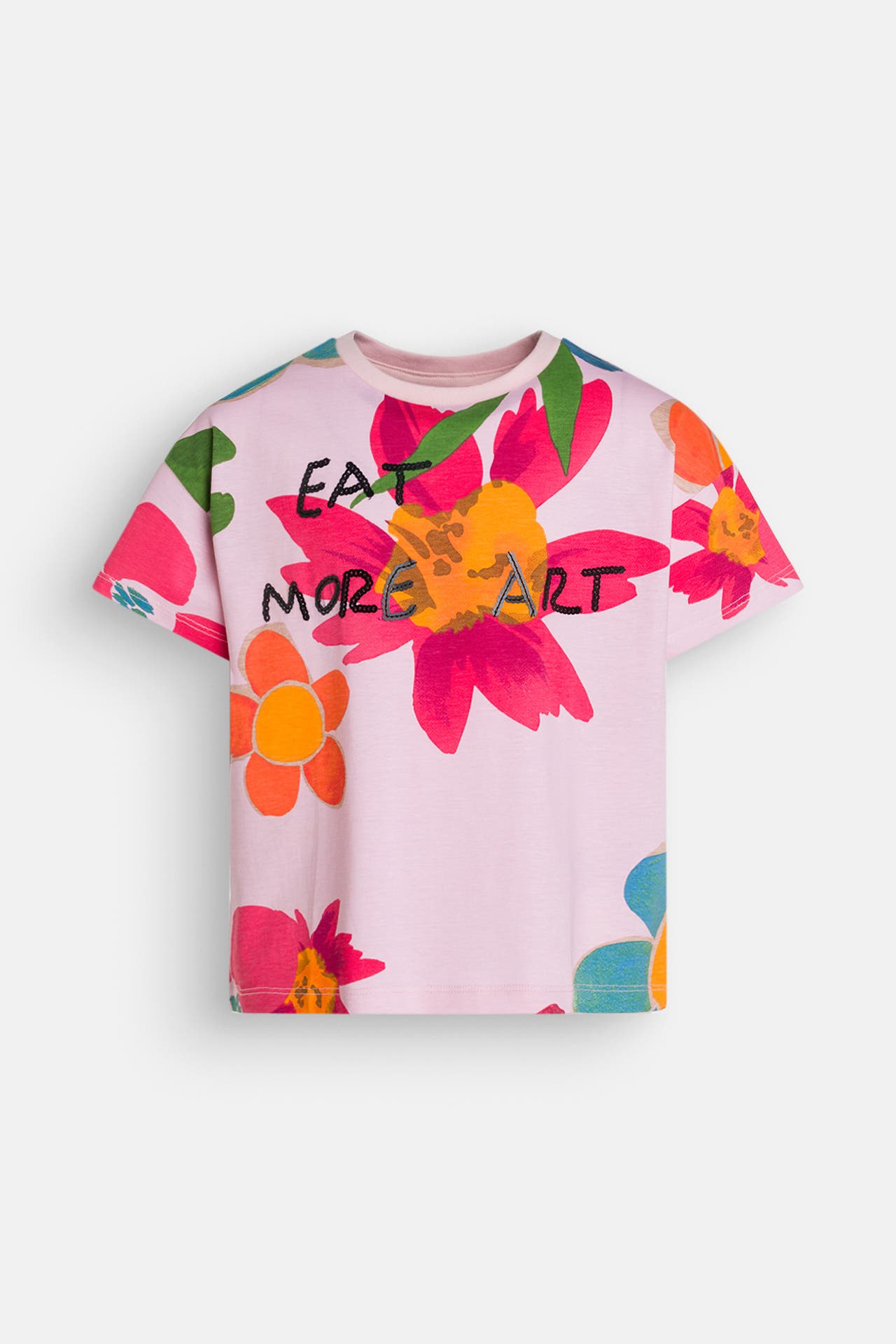 DESIGUAL T-Shirt floral, Bild 1