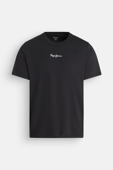 PEPE JEANS T-Shirt 'Derok' schwarz