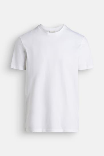 CK JEANS T-Shirt 'Refined Solid' weiß