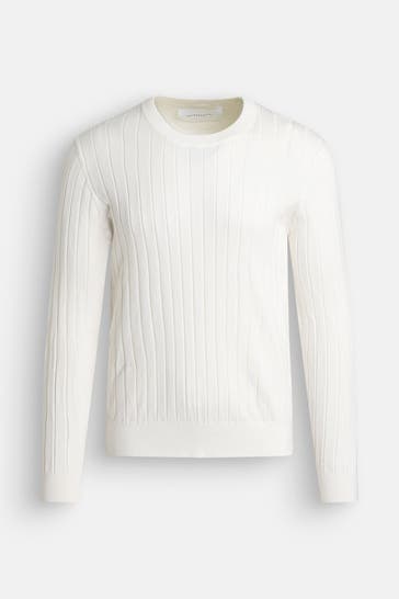 BALDESSARINI Strickpullover ecru