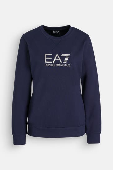 EA7 Sweatshirt dunkelblau