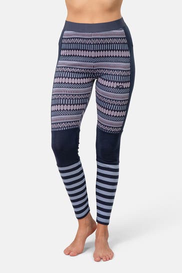 KARI TRAA Funktionstights gemustert