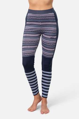 KARI TRAA Funktionstights gemustert