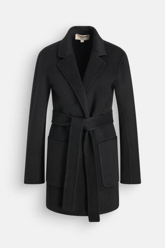 MICHAEL MICHAEL KORS Wollmix-Mantel schwarz
