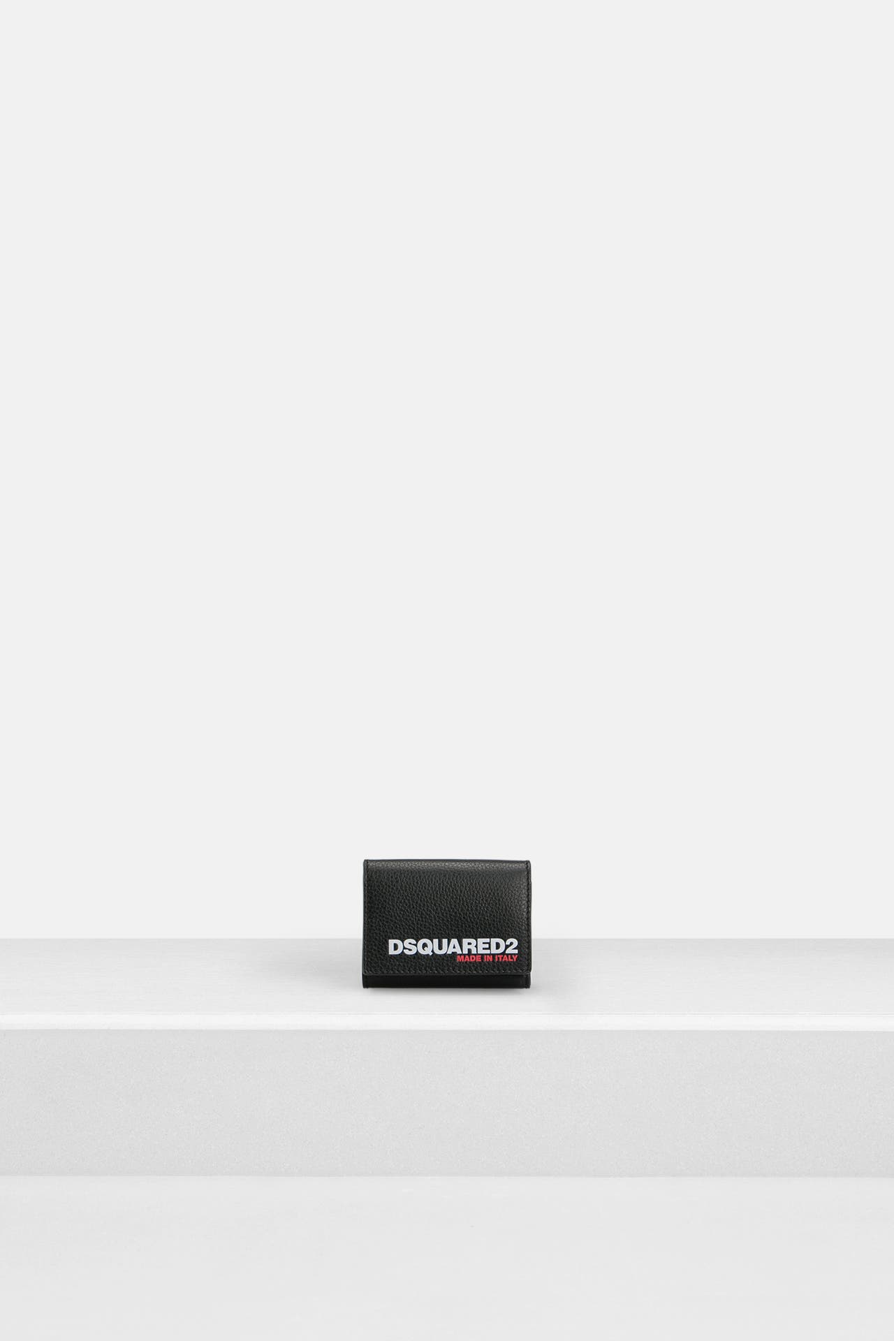 DSQUARED2 Ledergeldbörse schwarz, Bild 1