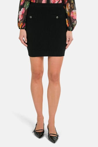 GUESS Strickrock 'Zylee' schwarz