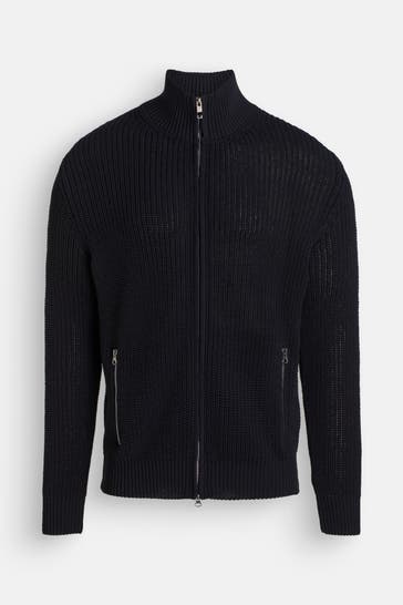PHIL PETTER Strickjacke schwarz