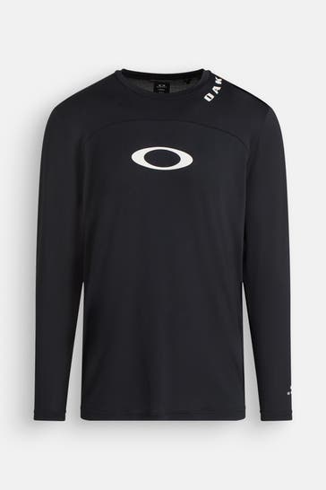 OAKLEY Funktionsshirt 'Free Ride' schwarz