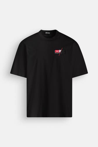 DIESEL T-Shirt schwarz