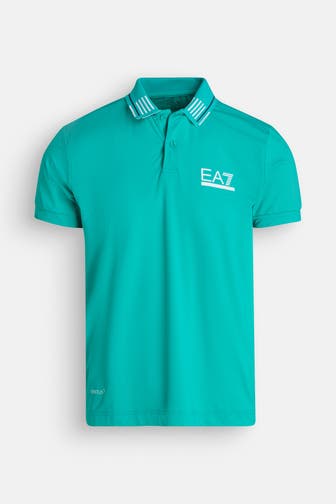 EA7 Polo-Shirt türkis
