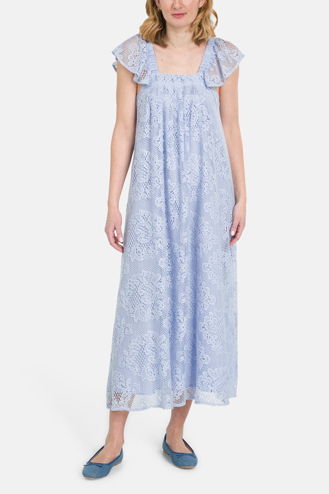 LOLLYS LAUNDRY Maxikleid 'Milan' hellblau, Bild 1